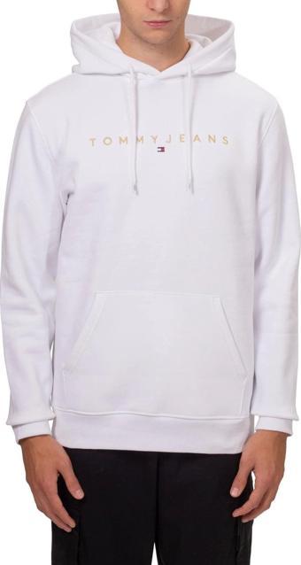 Tommy Jeans Erkek Gold Yazılı Sweatshirt