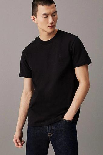 Calvin Klein Erkek Siyah Heavy Regular T-Shirt