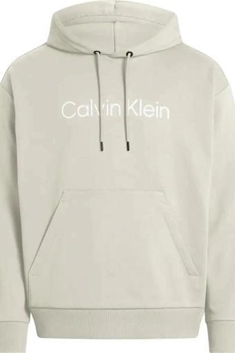 Calvin Klein Erkek Bej Sweatshirt