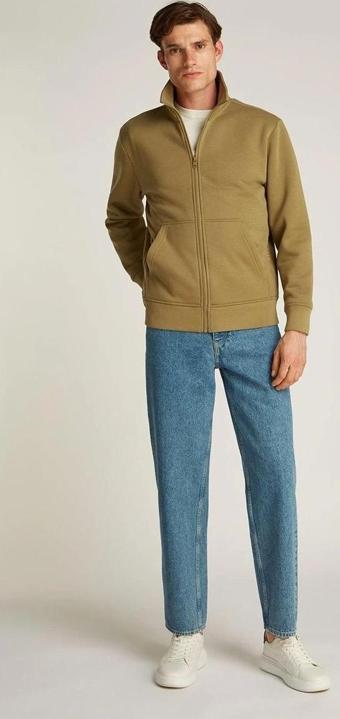 Calvin Klein Erkek Haki Regular Fit Ceket