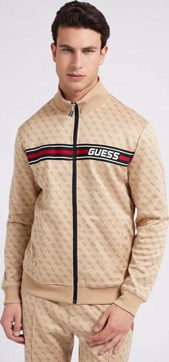 Guess Erkek Tamamı logolu sweatshirt