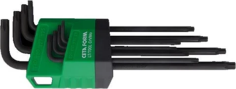 Ceta Form LT/700TL 8 Parça Delikli Torx L Anahtar Takımı (Uzun Tip)