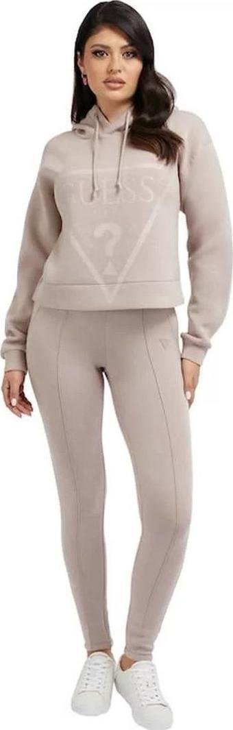 Guess Kadın Üçgen Logolu Scuba Sweatshi̇rt