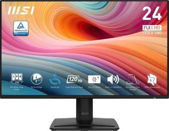 Msı 23.8" Pro MP242A E2 1920X1080 (Fhd)  Flat IPS 120HZ 1ms Adaptıve-Sync Monıtor