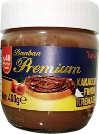 Tariş Banban Premium Kakaolu Fındık Kreması (% 40 Fındık) 400 gr.