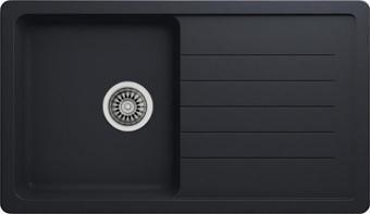 Evier Granit Evye Base L Series Black - Siyah (86X50)