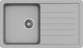 Evier Granit Evye Base L Series Grey - Gri (86X50)