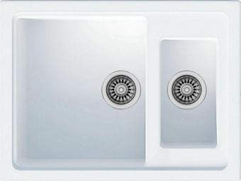 Evier Granit Evye Half Series White (Beyaz) (59X49)