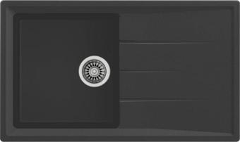 Evier Granit Evye Luna L Series Antrasite - Antrasit (86X50)