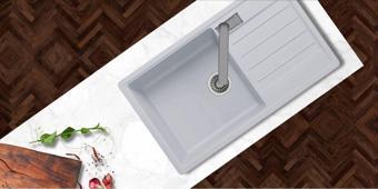 Evier Granit Evye Myra Series Grey (Gri)