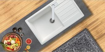 Evier Granit Evye Myra Series White (Beyaz)