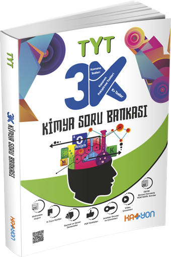 TYT 3K Kimya Soru Bankası - Katyon Yayınları