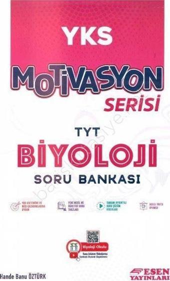 TYT Motivasyon Serisi Biyoloji Soru Bankası - Esen Yayınları