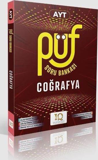 AYT PÜF Coğrafya Soru Bankası - IQ Yayınları