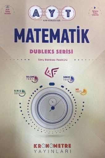 AYT Matematik Dubleks Serisi Soru Bankası - Kronometre Yayınları