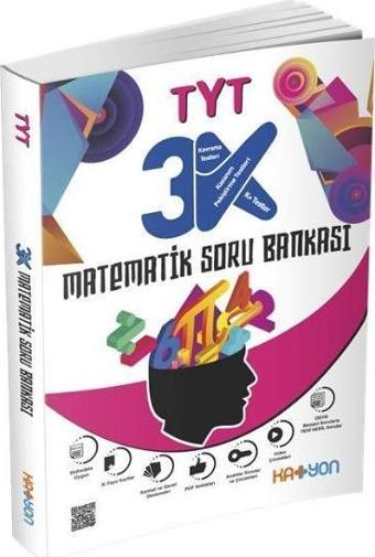 TYT Matematik 3K Soru Bankası - Katyon Yayınları