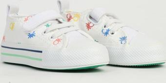 Benetton Beyaz Çocuk Spor Ayakkabı  BN-90661