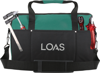 Loas LSTCT18 Profesyonel Bez Takım ve Alet Taşıma Çantası-Büyük Boy