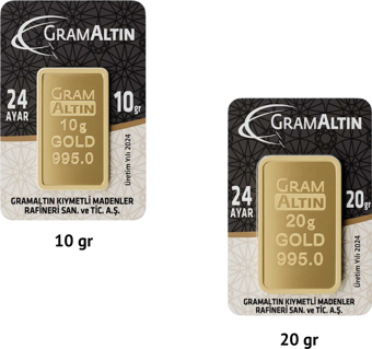 30 gr 24 Ayar 995 Milyem İAR Gram Altın