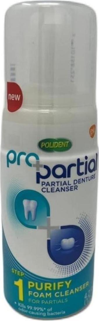 Polident Pro Partial Protez Temizleme Köpüğü 125 ml