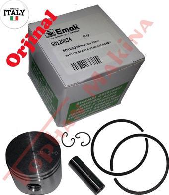 Emak 50060027A Piston 40mm - Oleo-Mac 940, Efco 140 Eski Tip