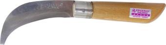 Ergenay Aşı Bıçağı Eğri Ağız Ahşap Sap 23cm - Denizli