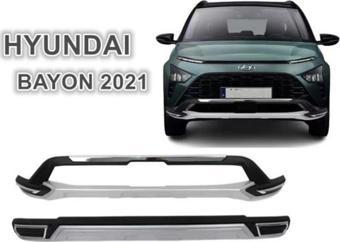 Hyundai Bayon Ön ve Arka Tampon Koruma 2021+ uyumlu