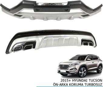Hyundai Tucson Ön-Arka Tampon Koruması  2015-2018 (Model 2)