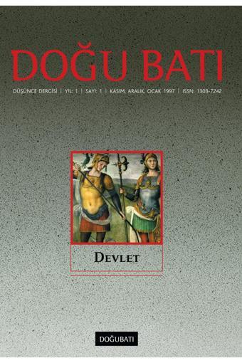 Doğu Batı Sayı 01: Devlet - Doğu Batı Dergileri