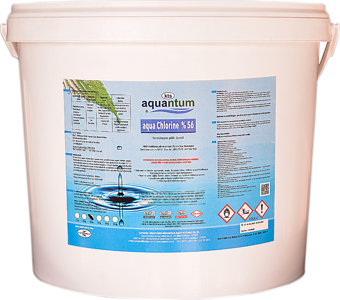 Aquantum 10 Kg %56 Aktif Granül Klor - %56 Chlorine Granular-ToptancıyızBiz