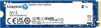KINGSTON SNV3S/2000G, NV3, 2TB, 6000/5000, Gen4, NVME PCIe M.2 2280, SSD