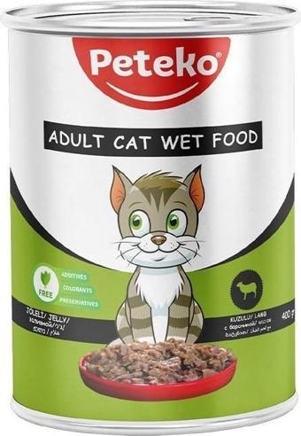 Peteko Kuzulu Kedi Konserve 400Gr