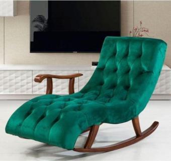 Onur Design Lüx Kapitoneli Dinlenme Sallanma Tv Balkon Salon Koltuğu Sallanır Koltuk