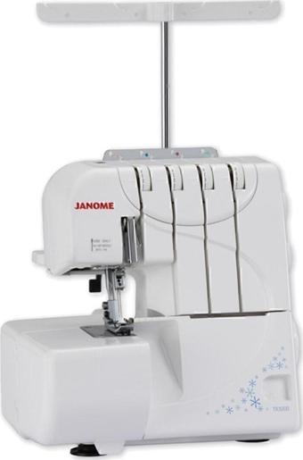 Janome Tr 3000 3-4 İplik Ev Tipi Overlok Makinesi