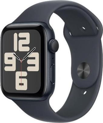 Apple Watch SE GPS 40mm Gece Yarısı Alüminyum Kasa + Gece Yarısı Spor Kordon - S/M (Apple Türkiye Garantili )