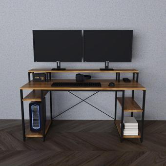 Deconode Optima Monitör Raflı Bilgisayar Masası