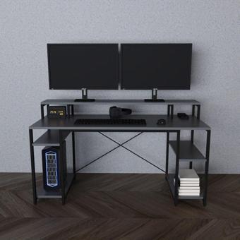Deconode Optima Monitör Raflı Bilgisayar Masası