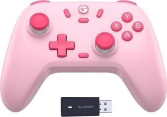 Gamesir Nova Lite Hall Effect 2.4g Wireless Controller Nintendo Switch, Windows PC, Steam Deck, Android ,Ios Pembe