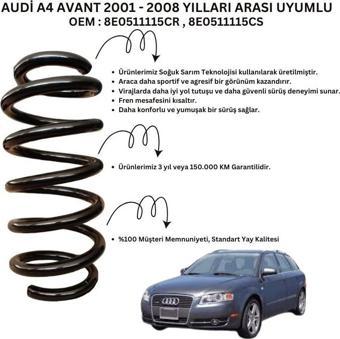 2 Adet Standart Yay ST102034R – Audi A4 Avant (2001-2008) Arka Helezon Yay Takımı