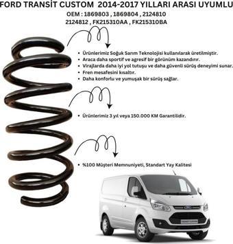 Standart Yay ST110126F - 2014-2017 Ford Transit Custom Ön Helezon Yay Takımı (2 Adet)