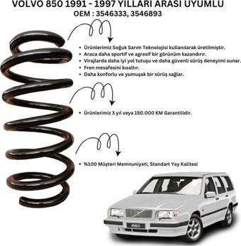 Standart Yay ST135010R - 1991-1997 Volvo 850 Arka Helezon Yay Takımı (2 Adet)