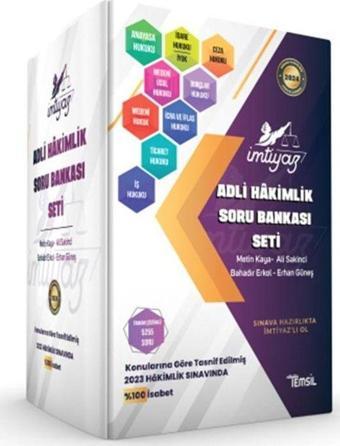 İmtiyaz Adli Hakimlik Soru Bankası Seti - Temsil Kitap
