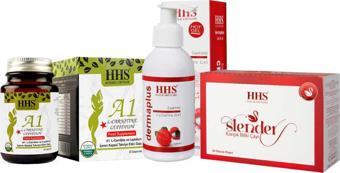 HHS Form Selülit Seti A1 L-Karnitin+Slender Çay+Dermaplus Selülit Jel