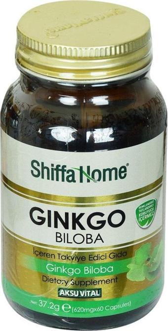 Shiffa Home Ginkgo Biloba Kapsülü Takviyesi 620 Mg x 60 Kapsül