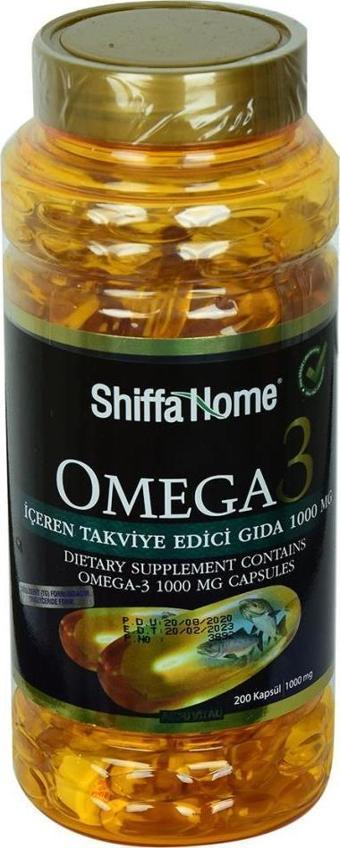 Shiffa Home Omega3 Yumuşak 1000 Mg x 200 Kapsül