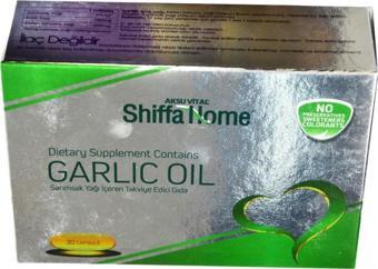 Shiffa Home Garlic Oil Saf Doğal Sarımsak Yağı Yumuşak 30 Kapsül