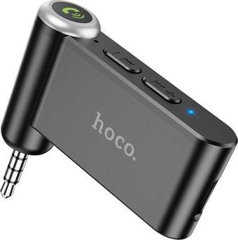 Hoco Magic Tak Çalıştır Uyumlu E58 Aux Girişli Bluetooth Ses Dönüştürücü Araç Kiti