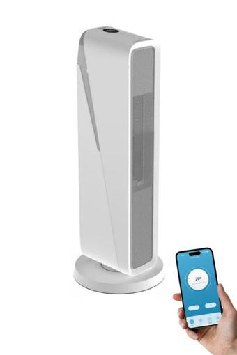Xenon Smart Akıllı Hava Isıtıcı 2000w Sesli Kontrol Alexa, Google Home Wi-fi Mobil App Fanlı Isıtıcı X7440