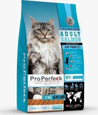 Pro Perfeck Premium Kısırlaştırılmış Somonlu Portakallı Kedi Maması 2KG