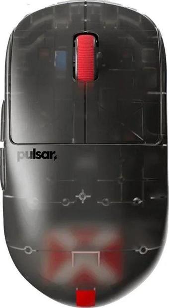Pulsar X2H Clear Black Edition Kablosuz Size 1 Mini Simetrik Gaming Mouse (PX2H1CB)